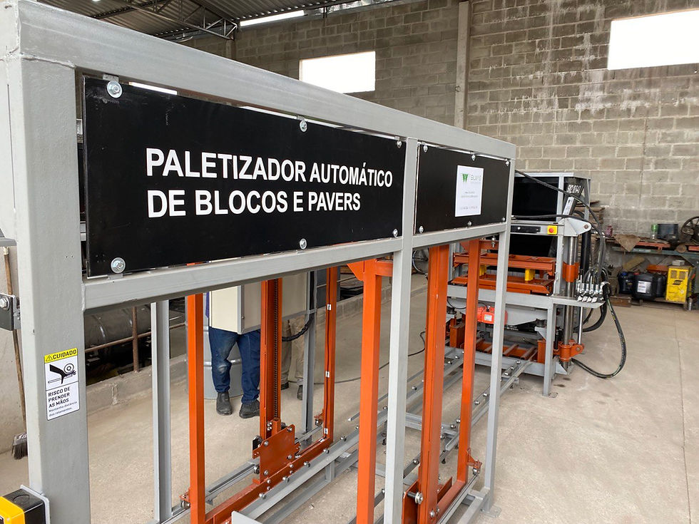 PALETIZADOR AUTOMÁTICO DE TÁBUAS