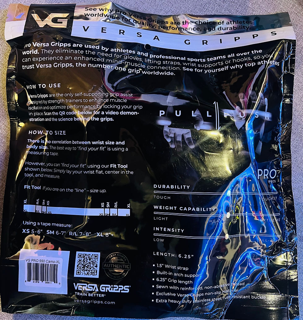 Thumbnail: VERSA GRIPPS PRO GOLD BLACK 100% AUTHENTIC