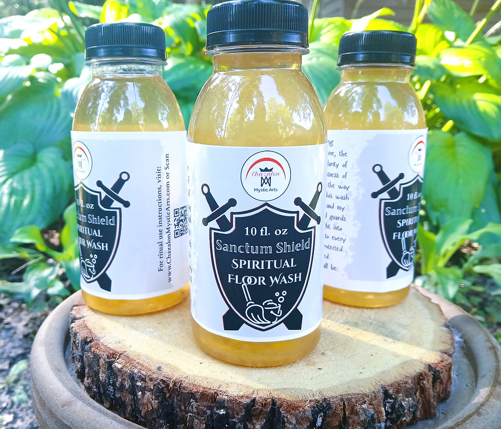 Three bottles of Sanctum Shield Floor Wash