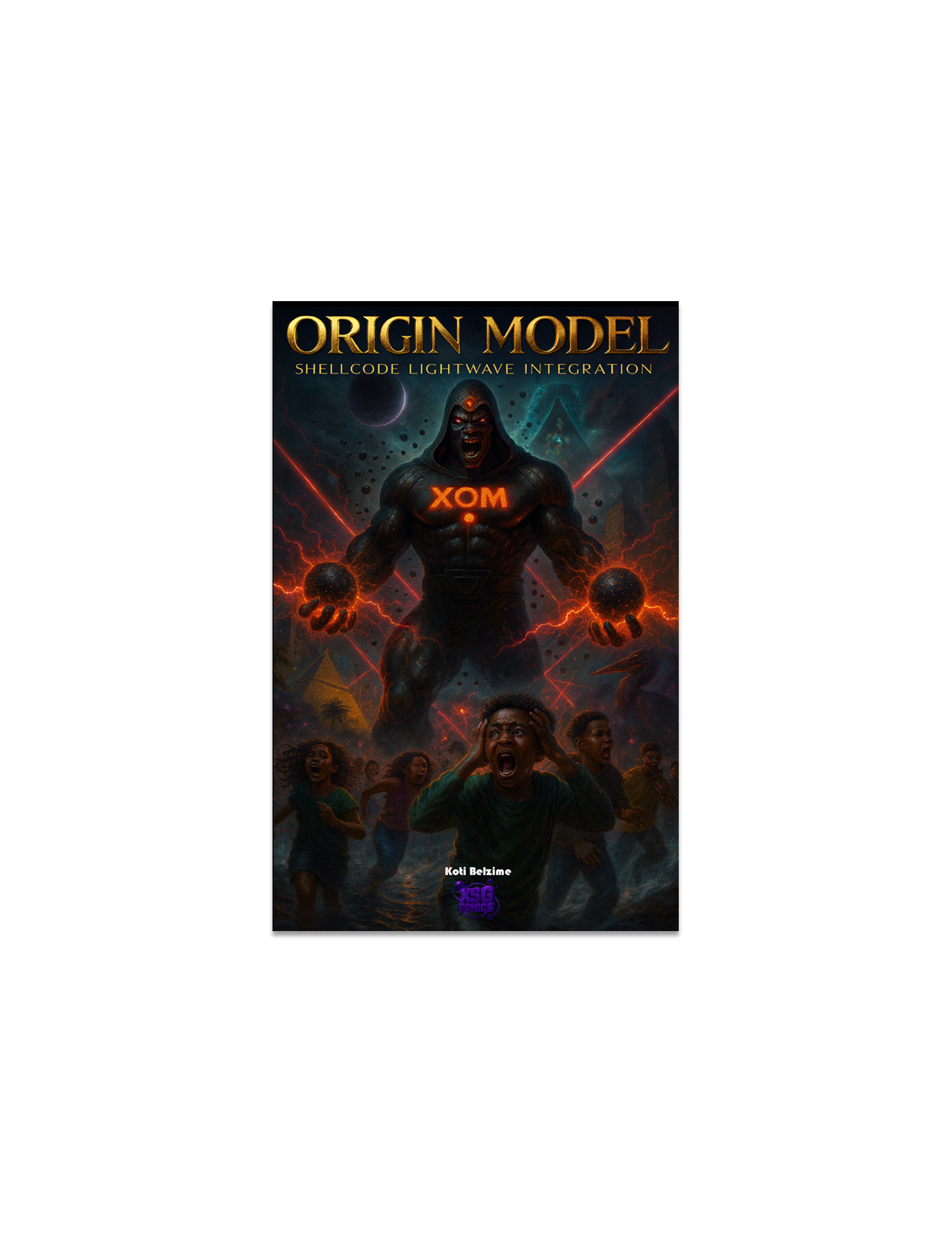 Origin Model: Shellcode Lightwave Integration (Physical Comic)