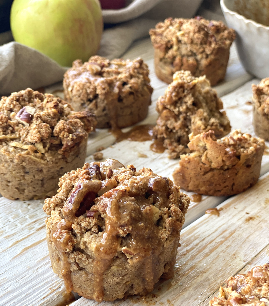 APPLE STREUSEL MUFFINS