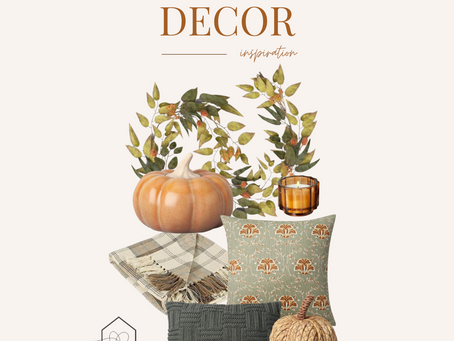 FALL DECOR INSPIRATION BOARD