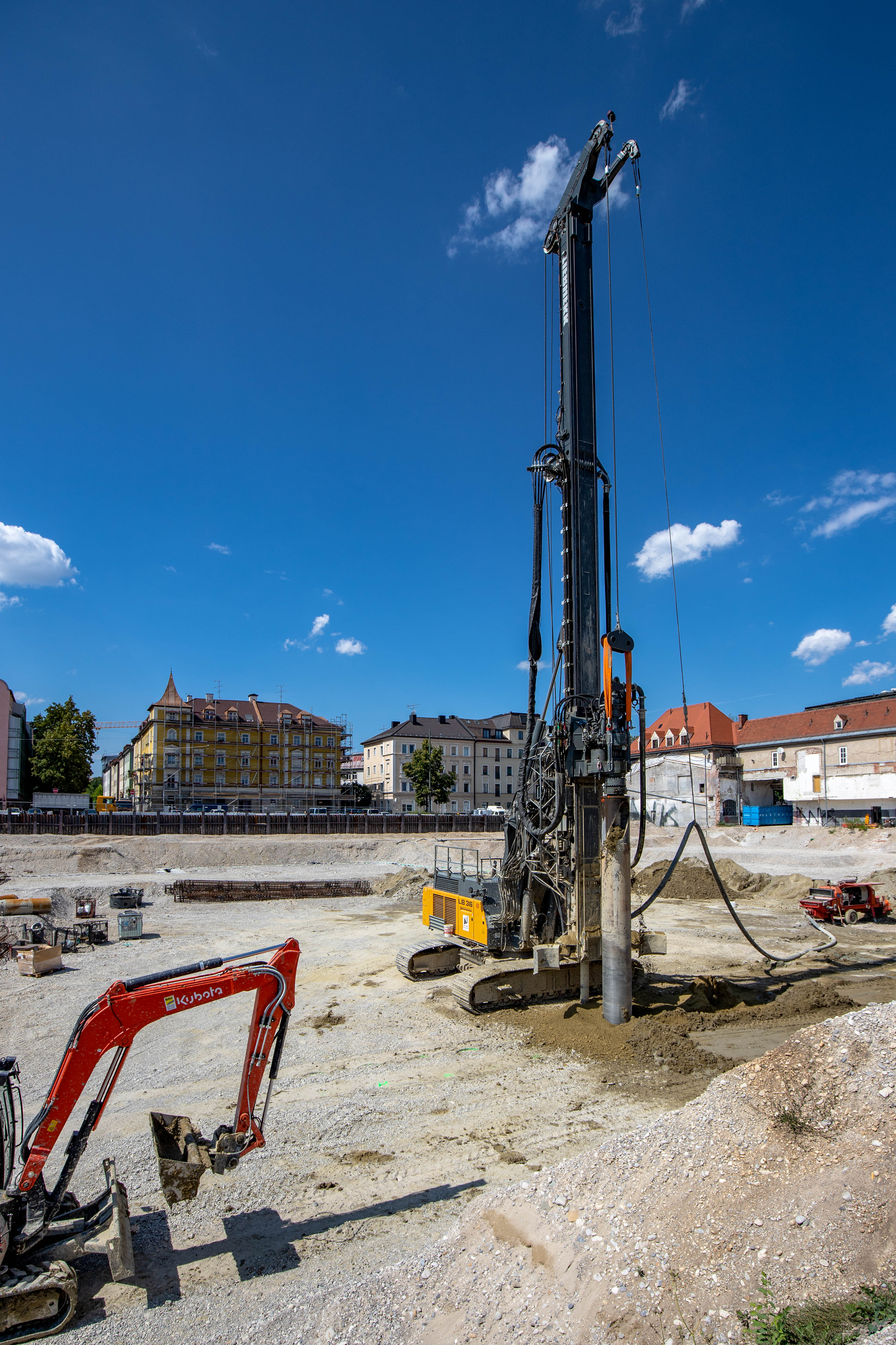 Der Abriss läuft