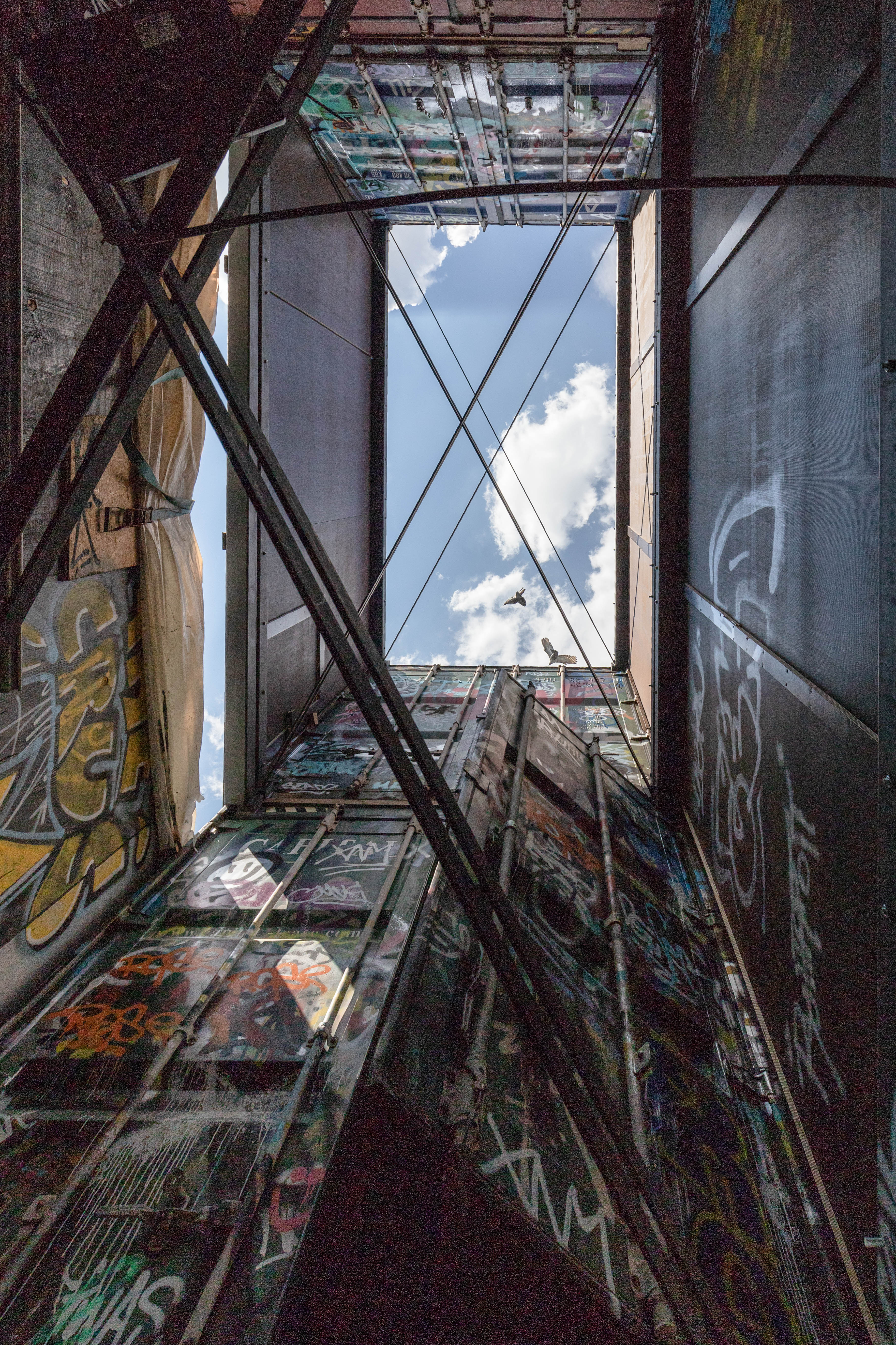 Blick nach oben