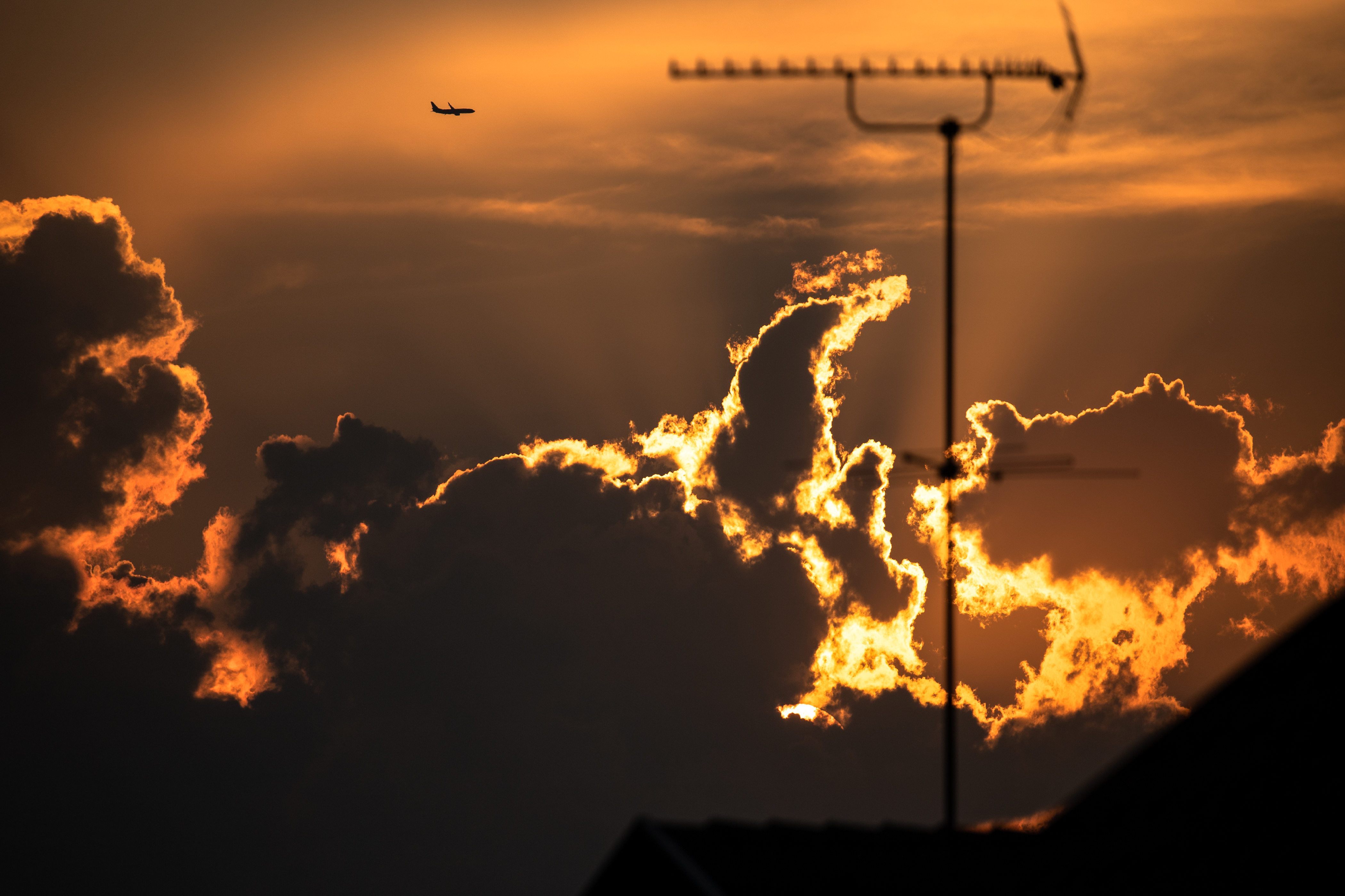 Flug ins Inferno