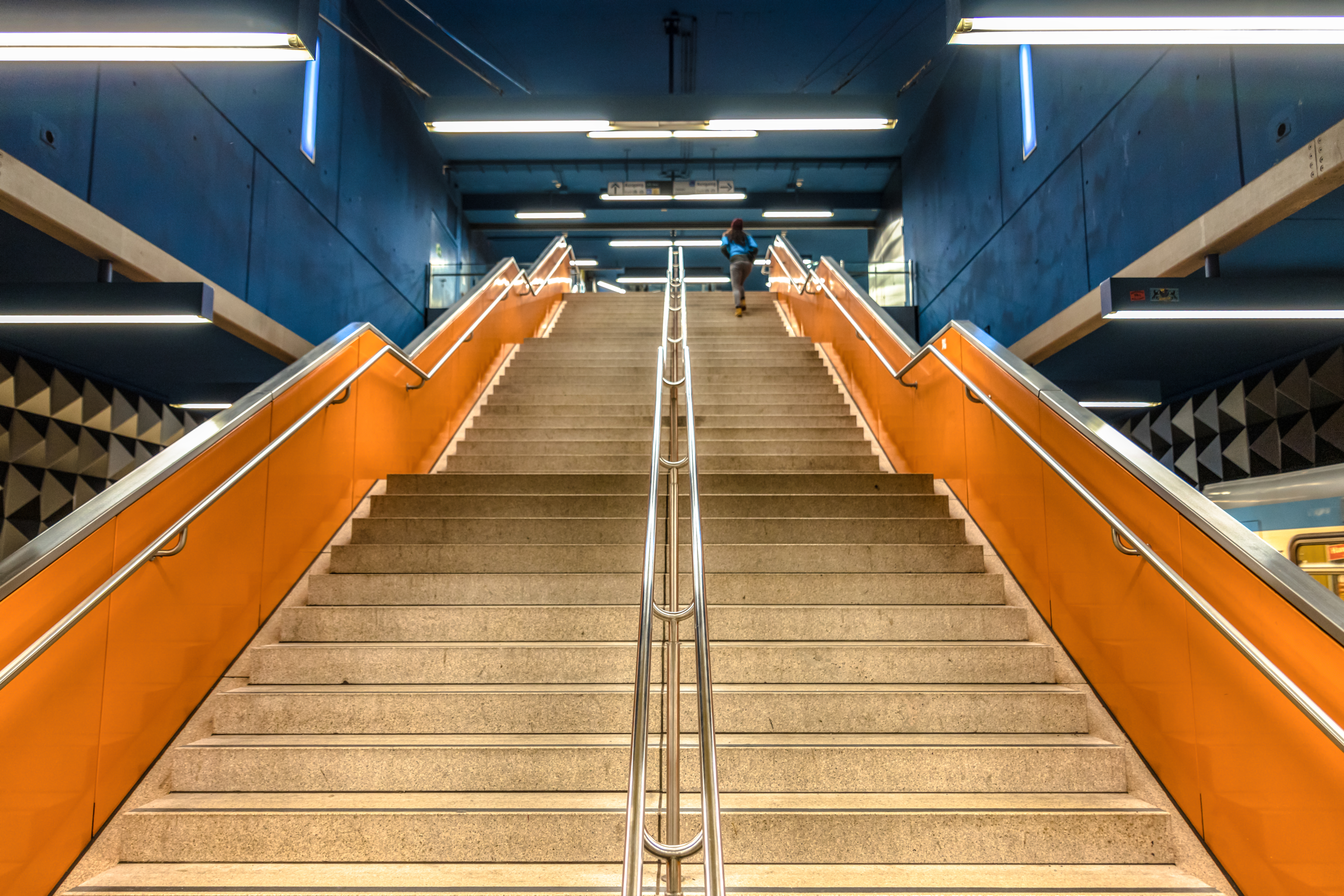 Treppauf