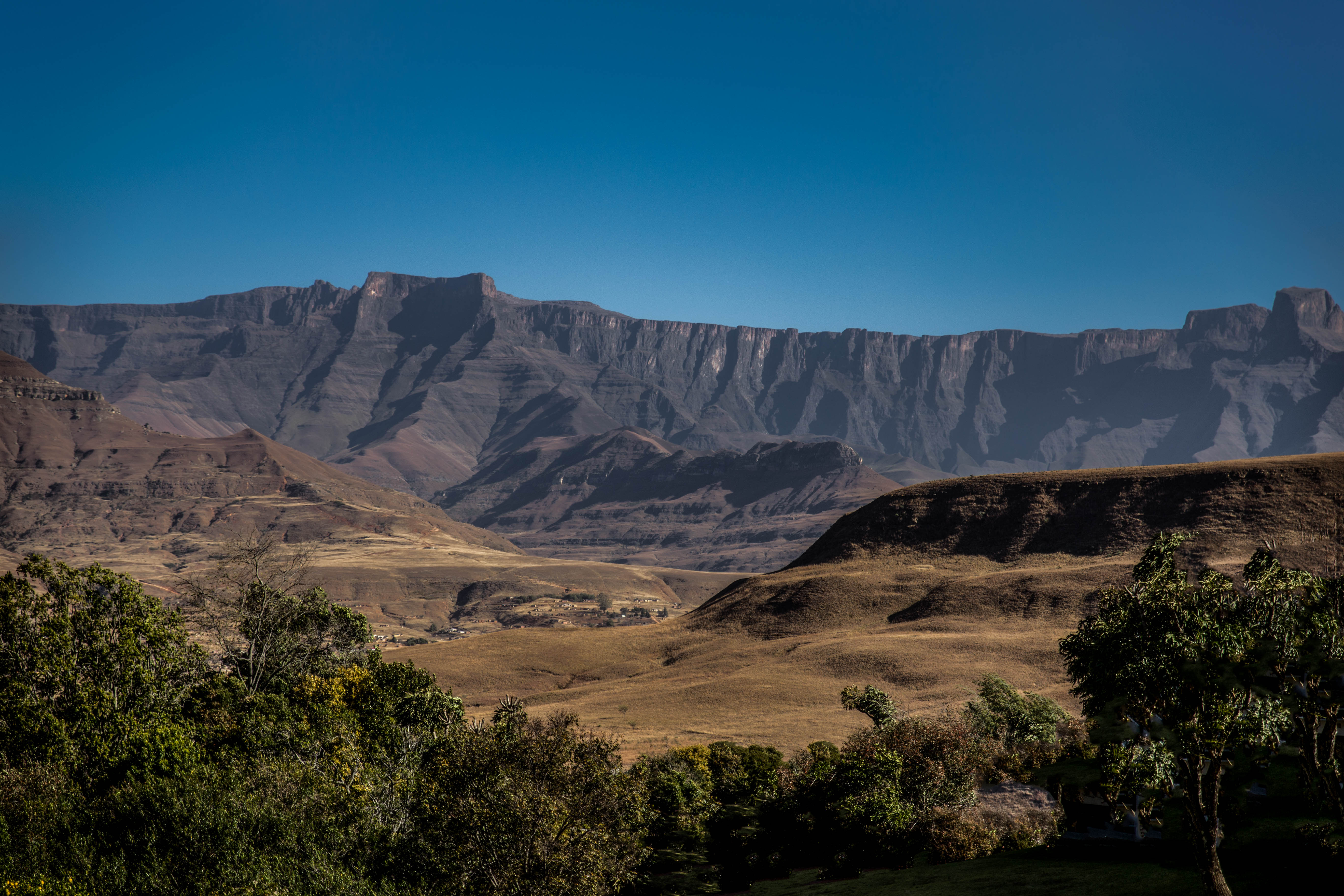 Und noch mal die Drakensberge