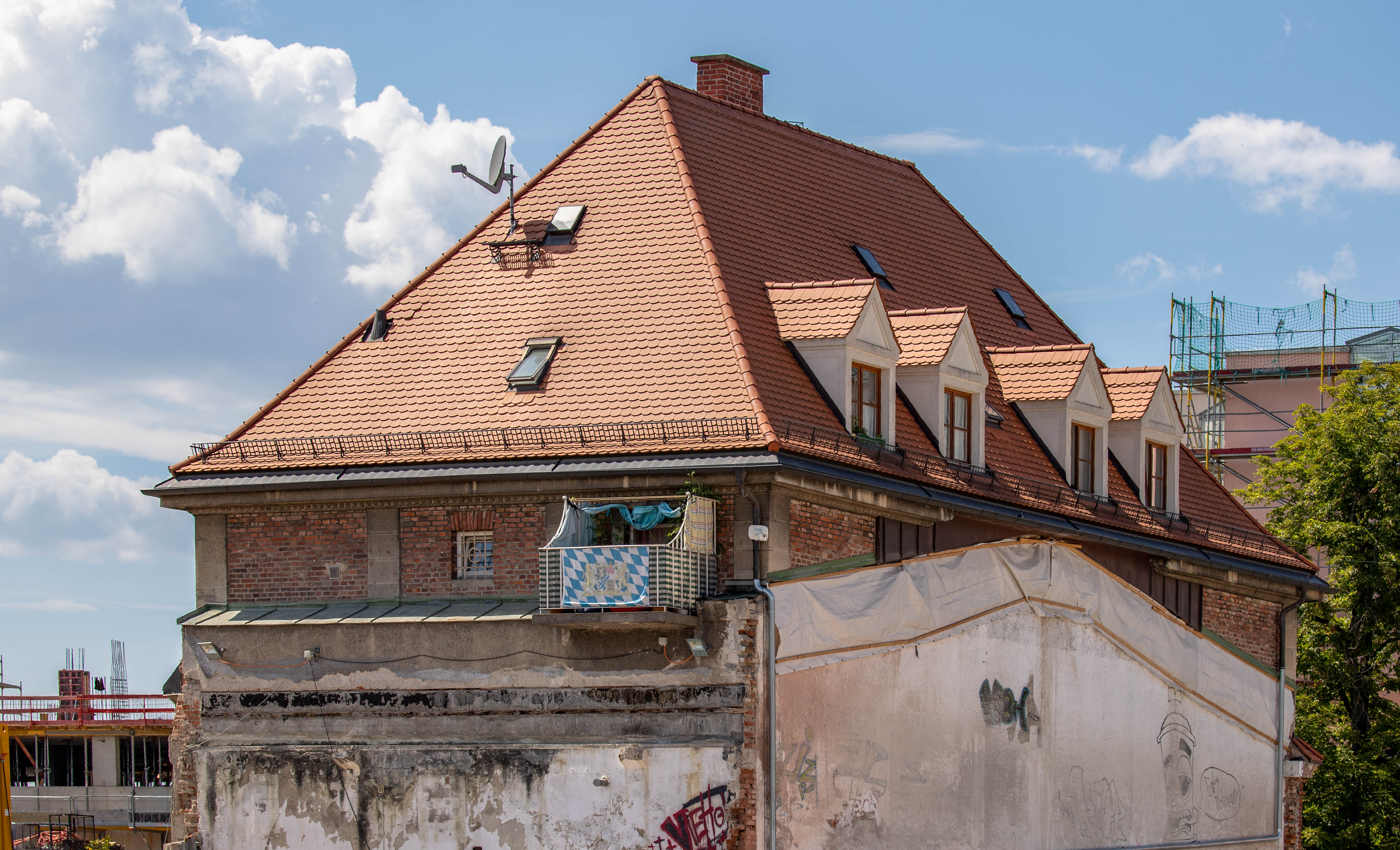 Balkon mit Aussicht