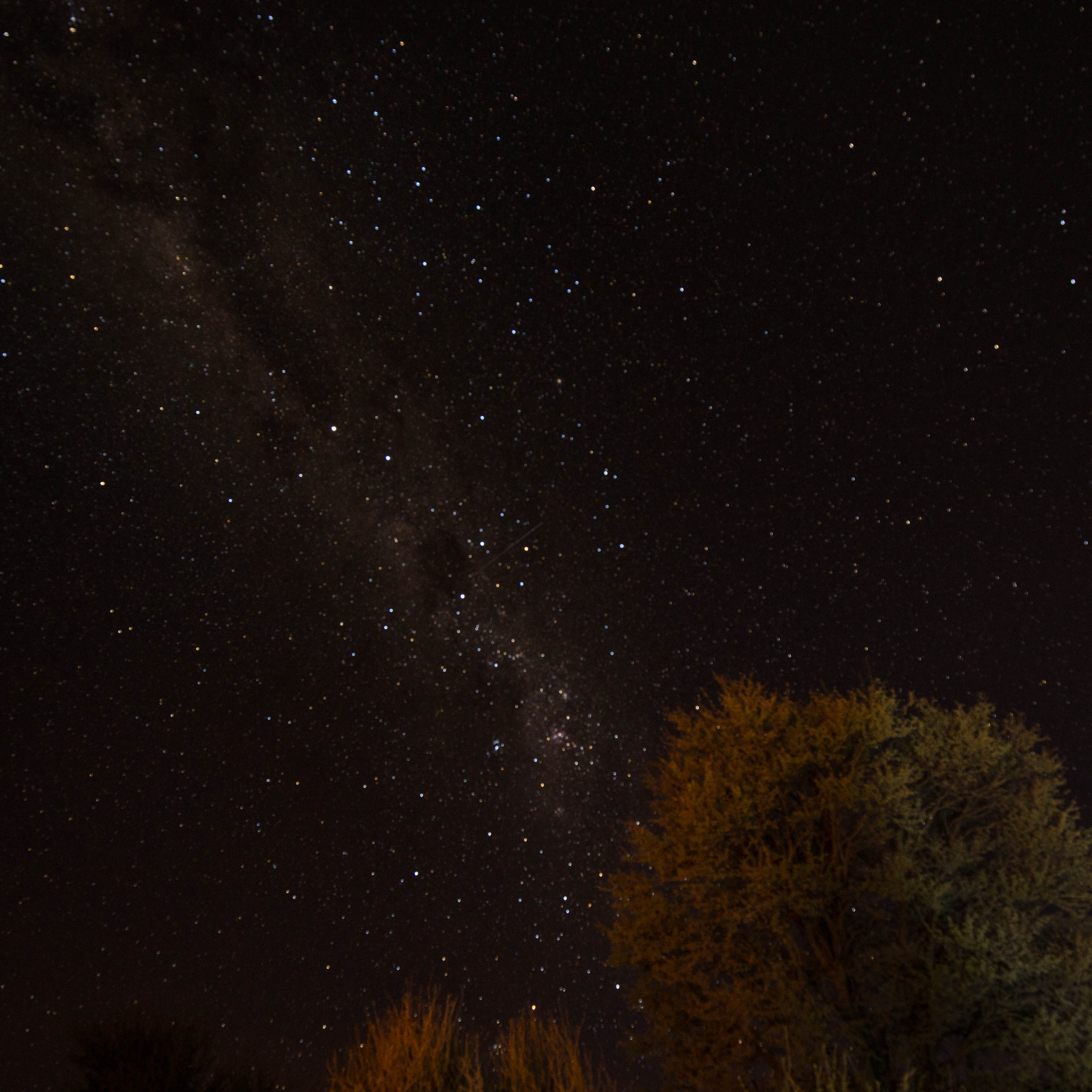Himmel über der Kalahari