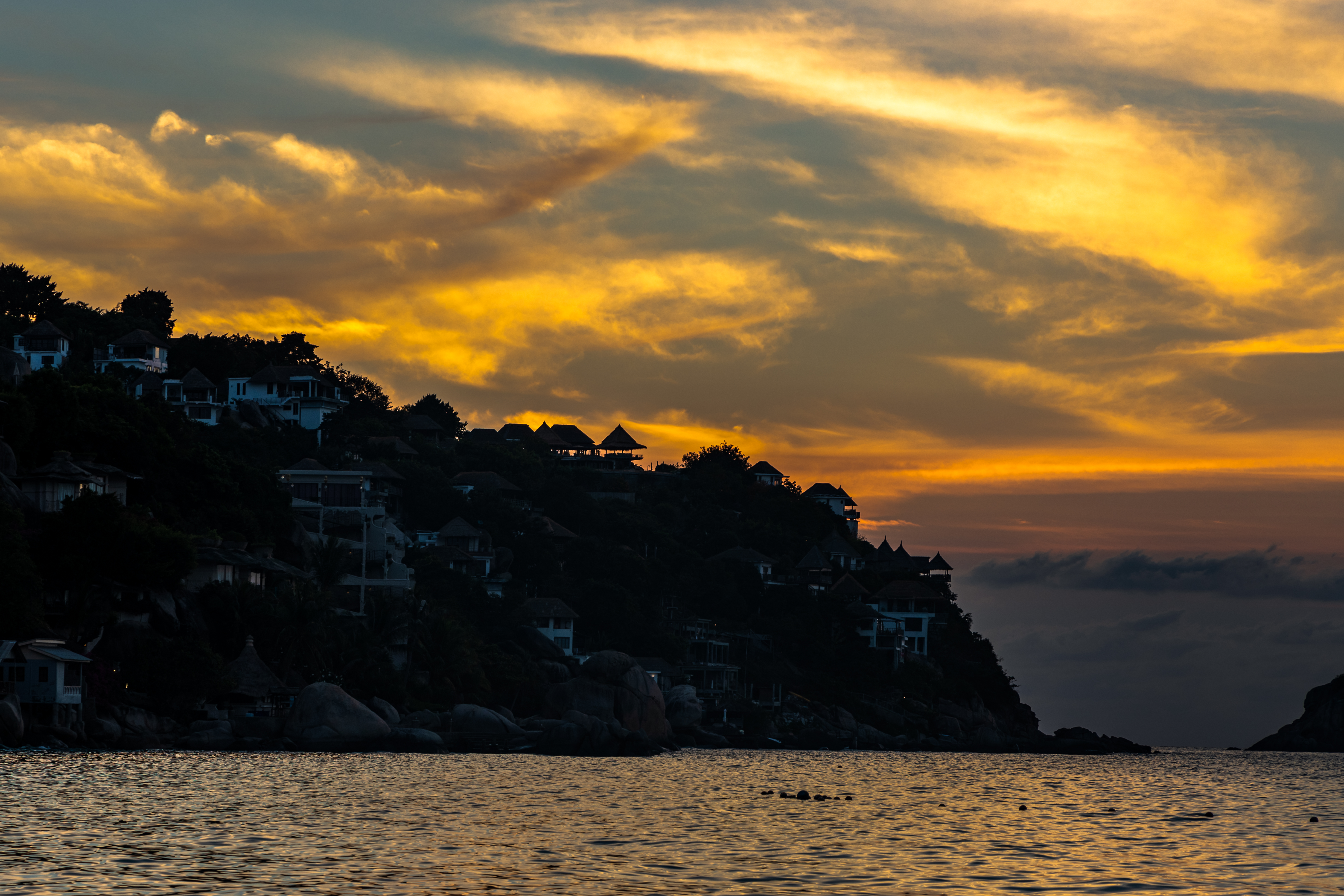 Koh Tao Sonnenuntergang