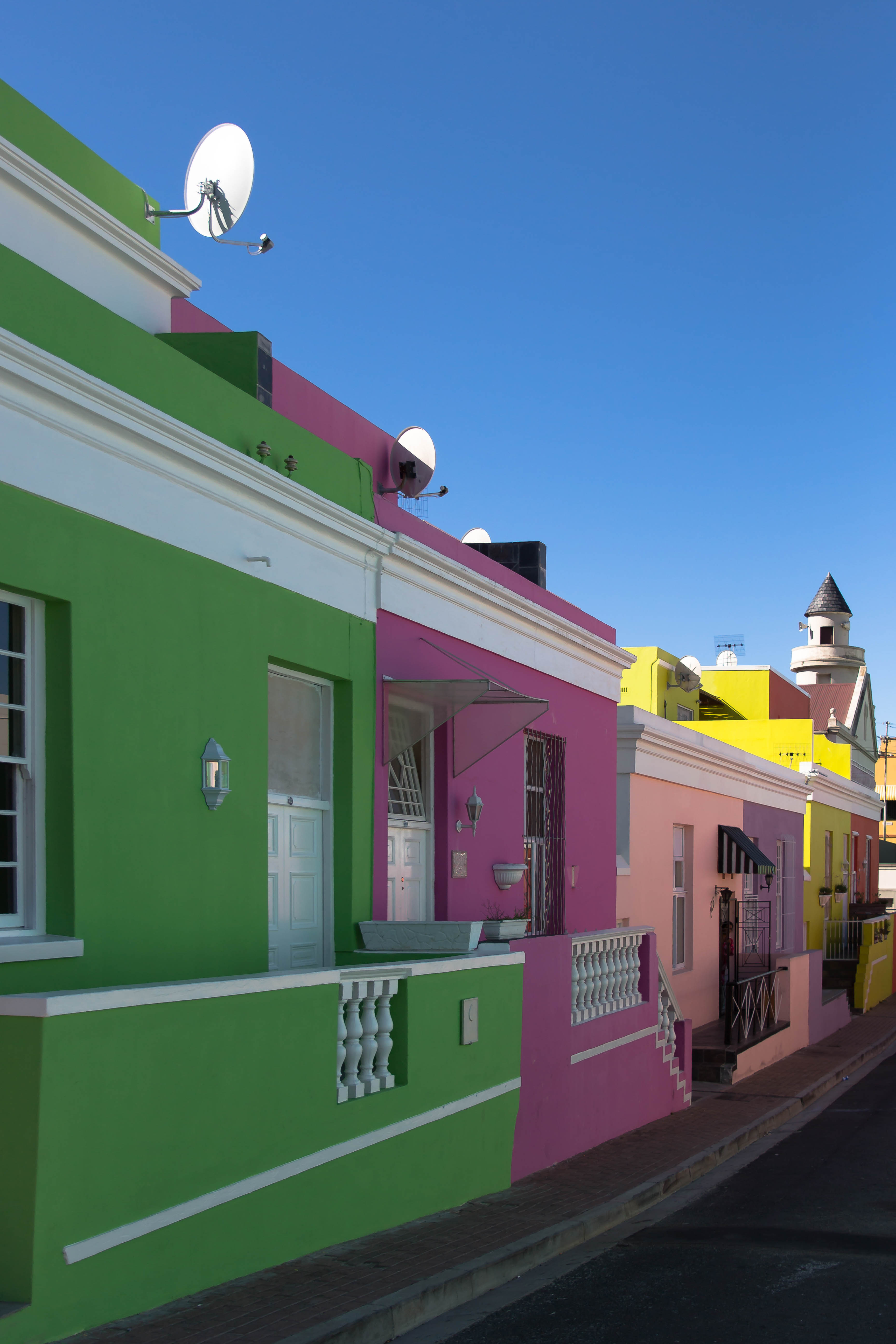 Bo-Kaap das Malayische Viertel in Kapstadt