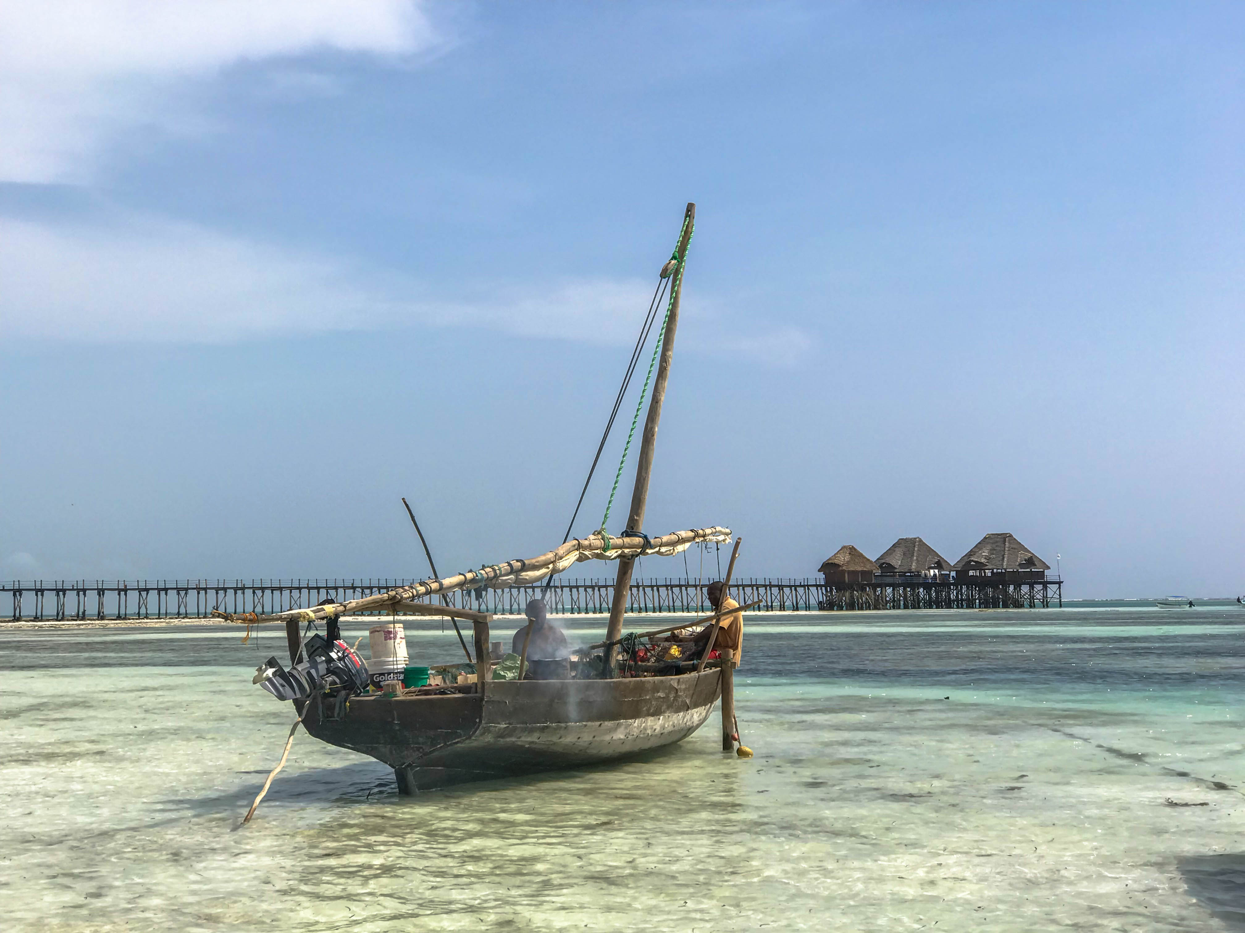 Fischer auf Zanzibar