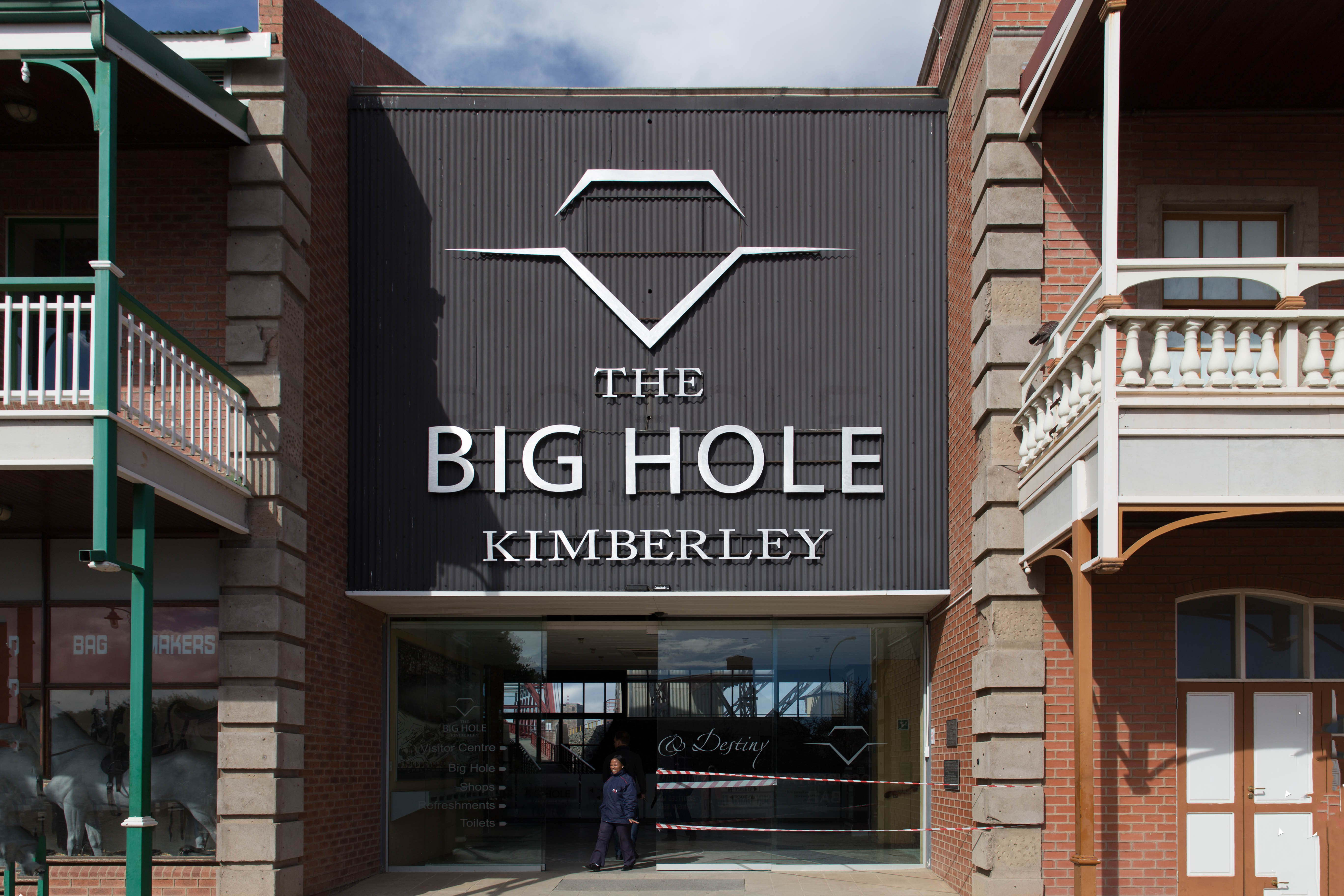 Eingang zum Big Hole