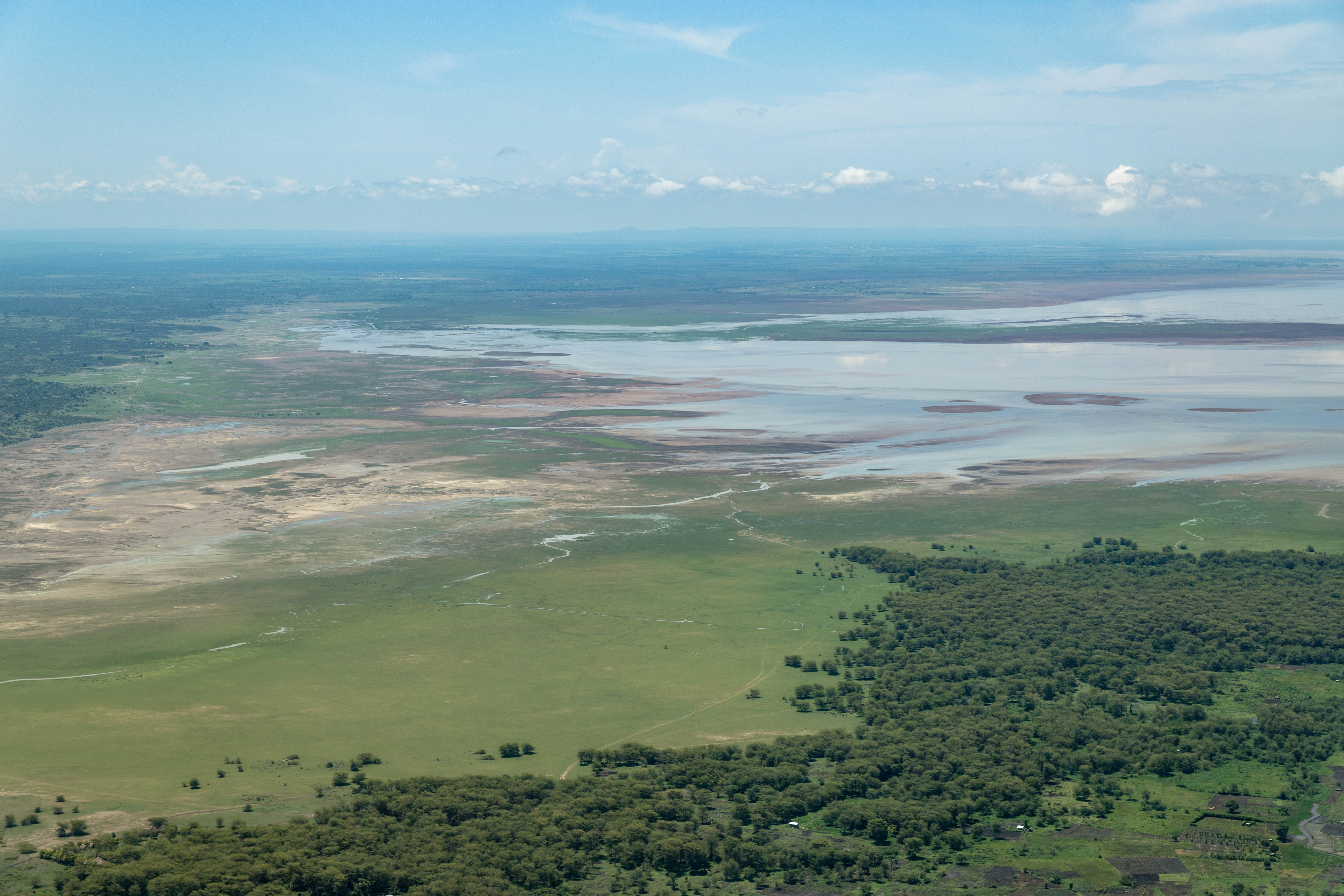 Lake Manyara - Anflug
