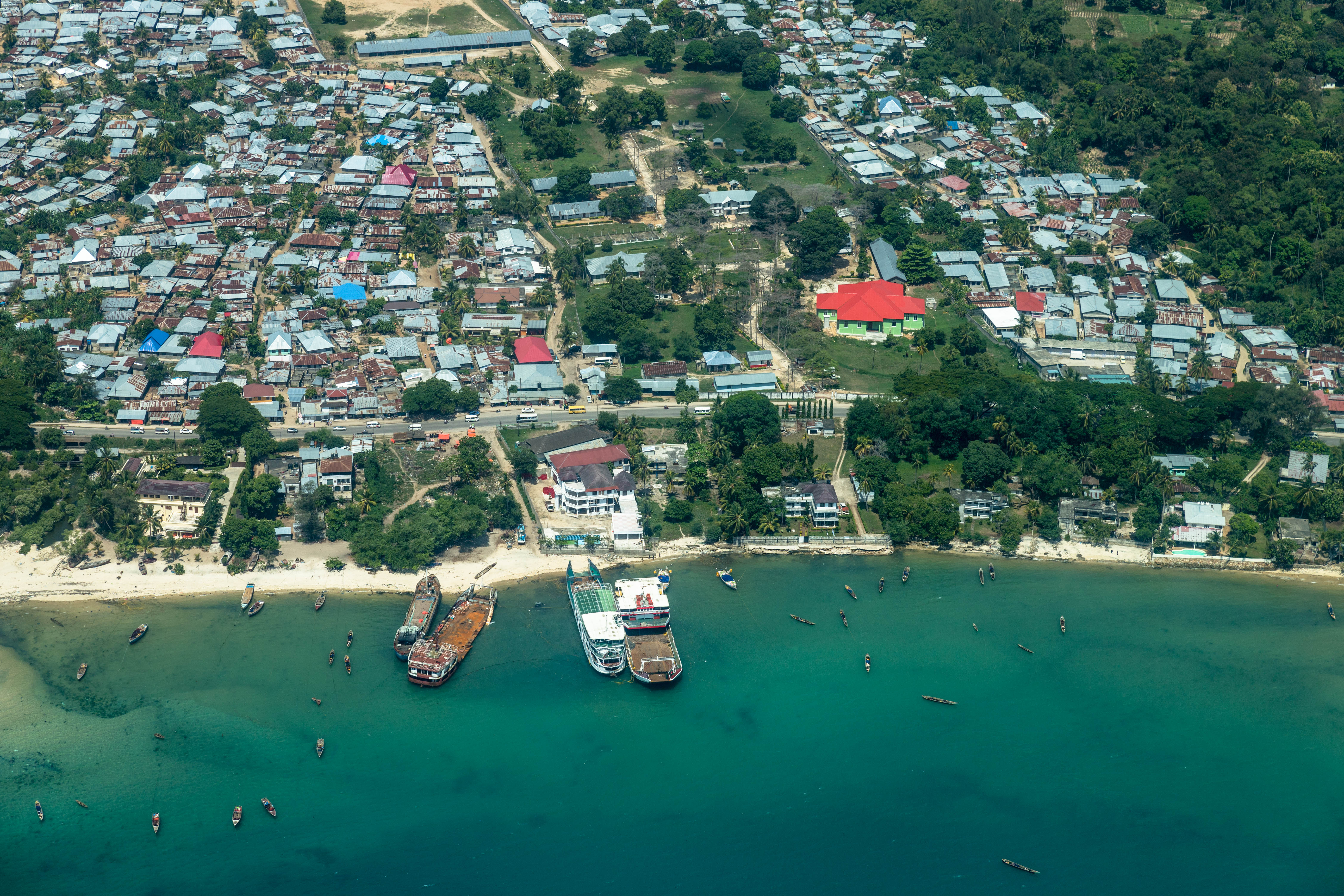 Anflug auf Stonetown