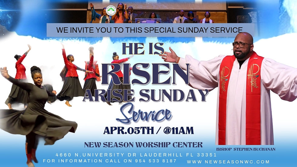 RESERRECTION SUNDAY SERVICE