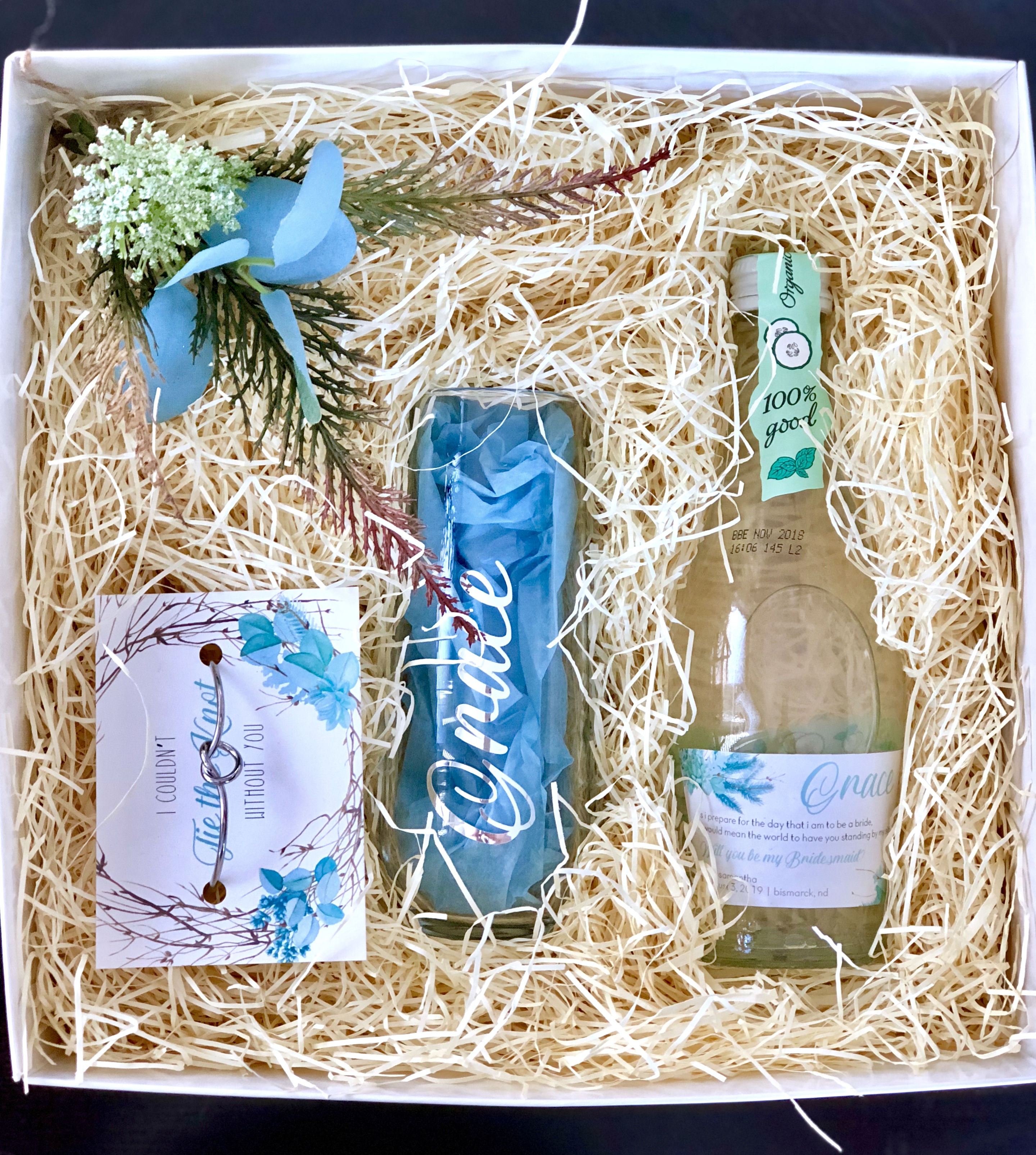Custom Bridesmaid Proposal Gift Box