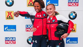 Humphries and Gibbs have golden start to women’s bobsled World Cup season