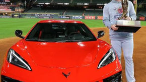 World Series MVP Stephen Strasburg Gets a 2020 Chevy Corvette C8