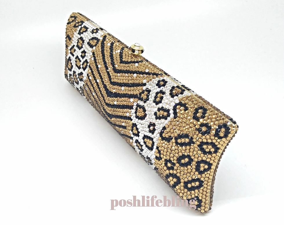 Thumbnail: Leopard Safari Crystal Clutch