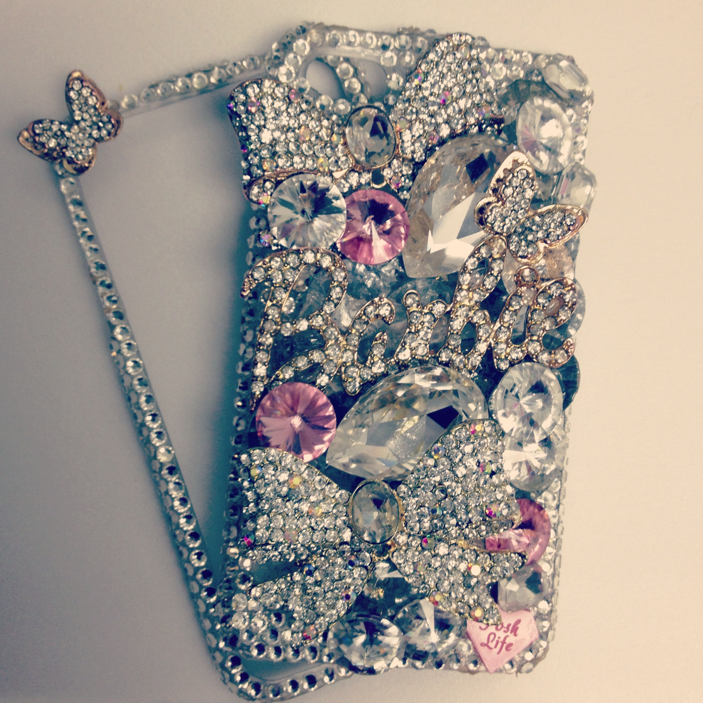 Glam Ice Barbie Crystal Phone Case