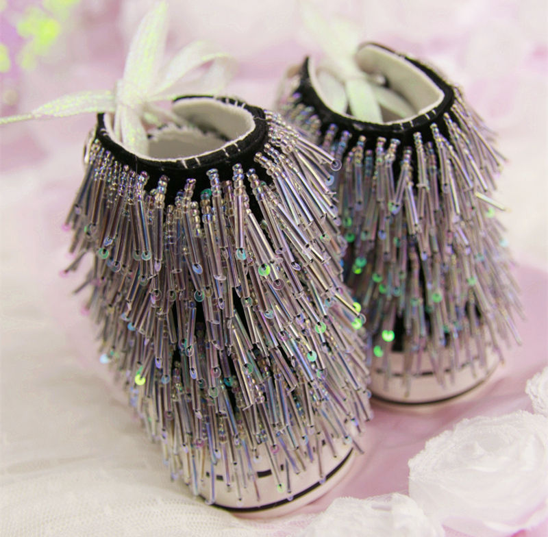 Thumbnail: Tassel Glam Embellished Sneaker