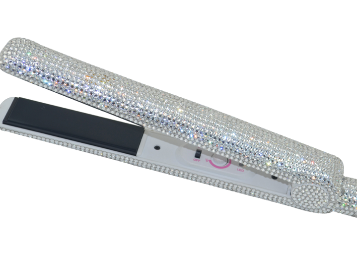Thumbnail: Poshlifebling Crystal Flat Iron