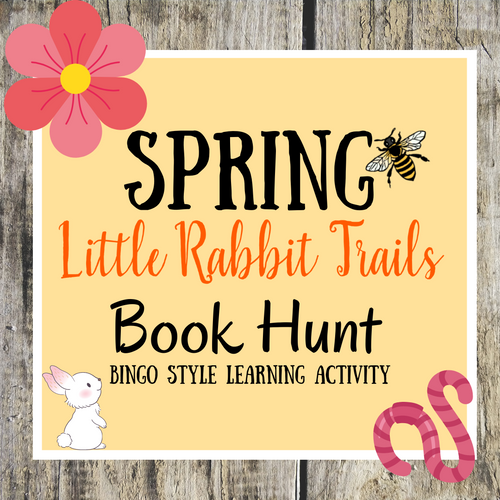 Book Hunt Spring littlerabbittrails