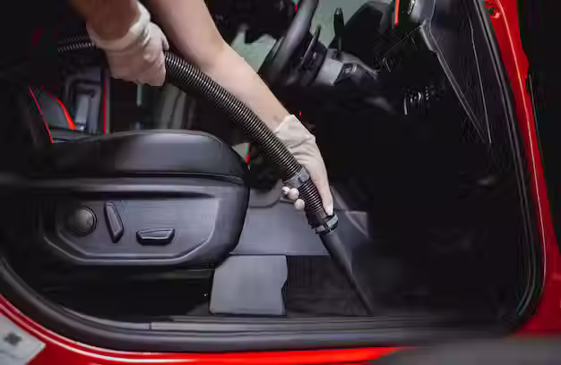 Indvendig rengøring af bil