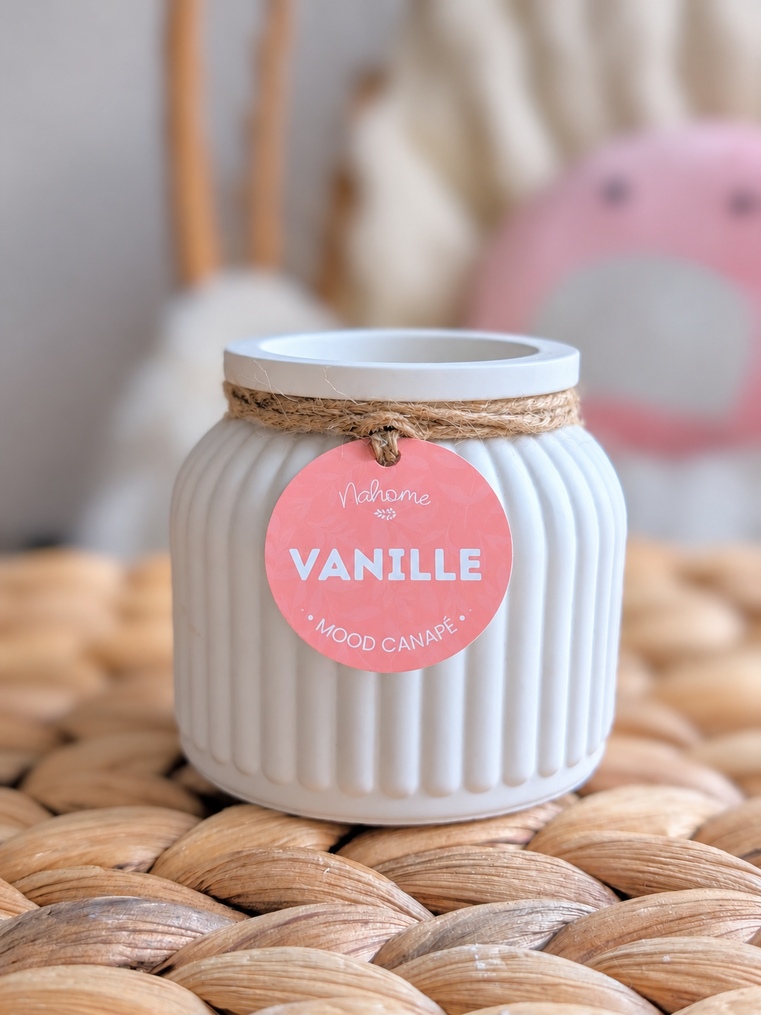 Bougie Vanille artisanale | Nahome Nantes