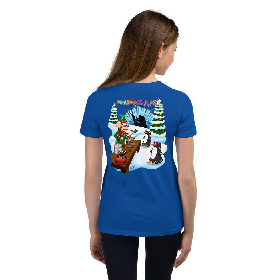 Thumbnail: Elf Monkey Youth Short Sleeve T-Shirt