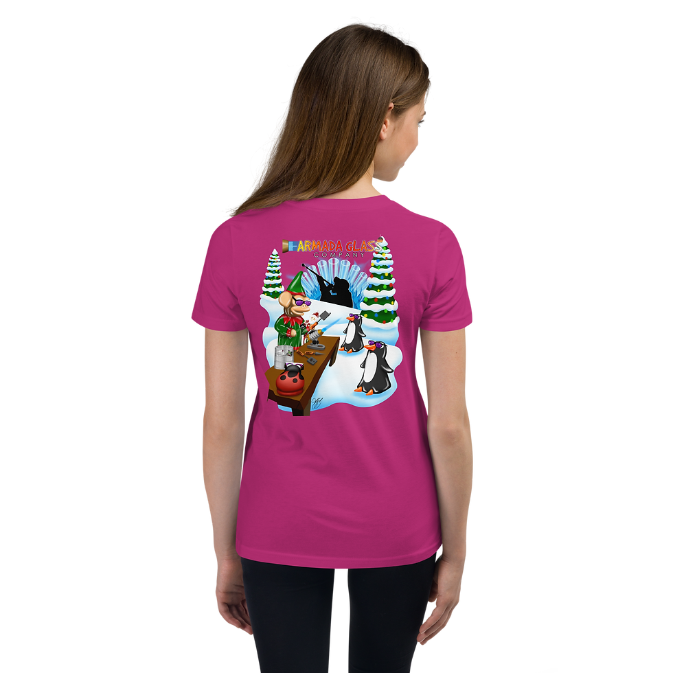 Thumbnail: Elf Monkey Youth Short Sleeve T-Shirt