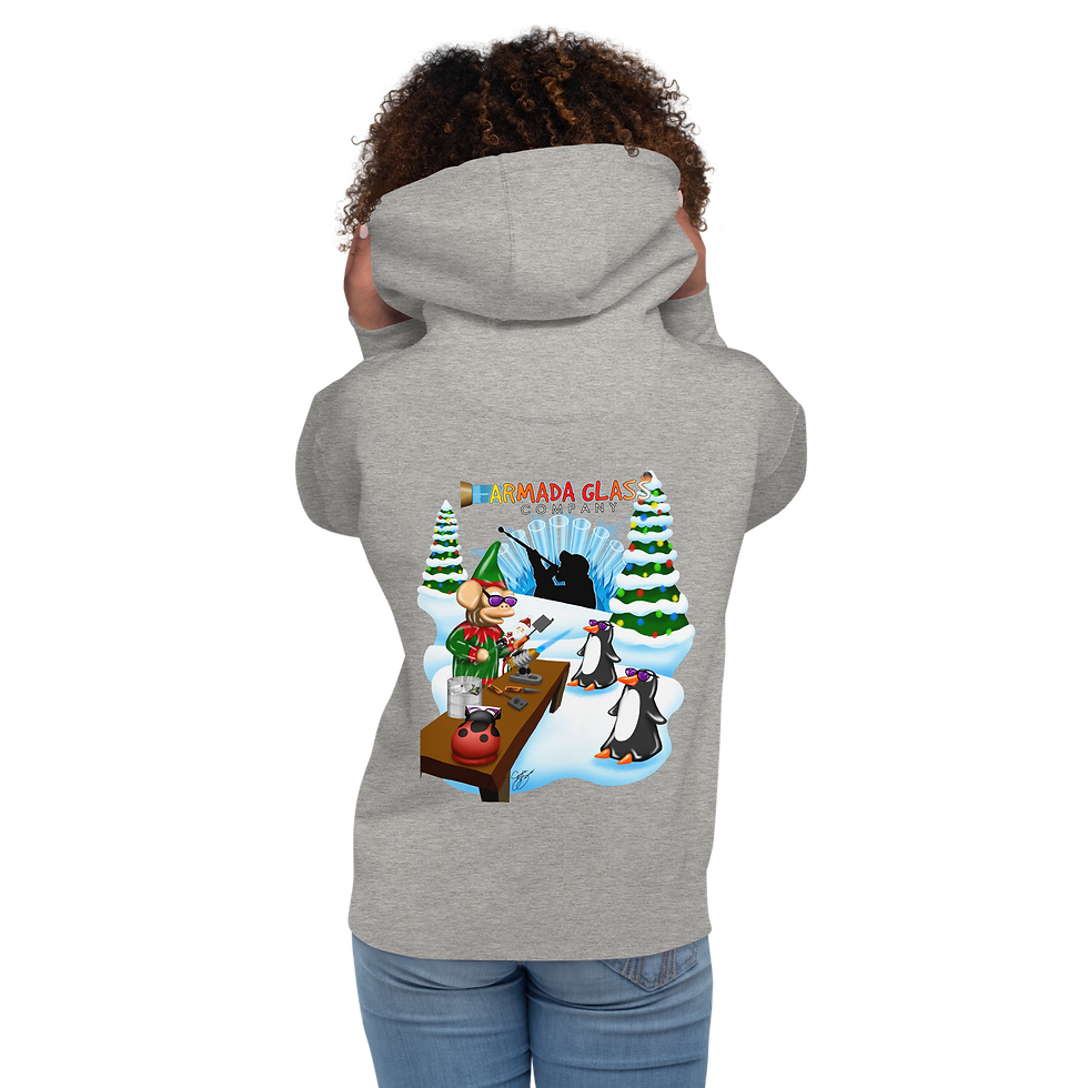 Thumbnail: Elf Monkey Unisex Hoodie