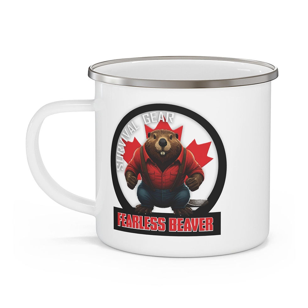 Thumbnail: Fearless Beaver Camping Mug
