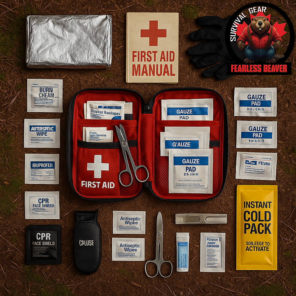 Fearless Beaver - Custom Curated First Aid Kits for every scenario!