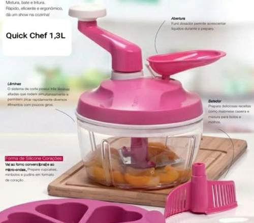 Miniatura: Quick Chef Rosa - 1,3 litros