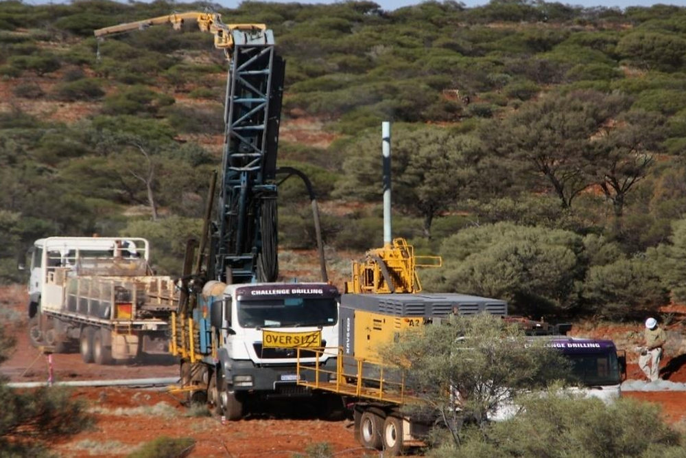 Shell Rig Fire Australia Terrain fires up rigs to test for Smokebush lithium