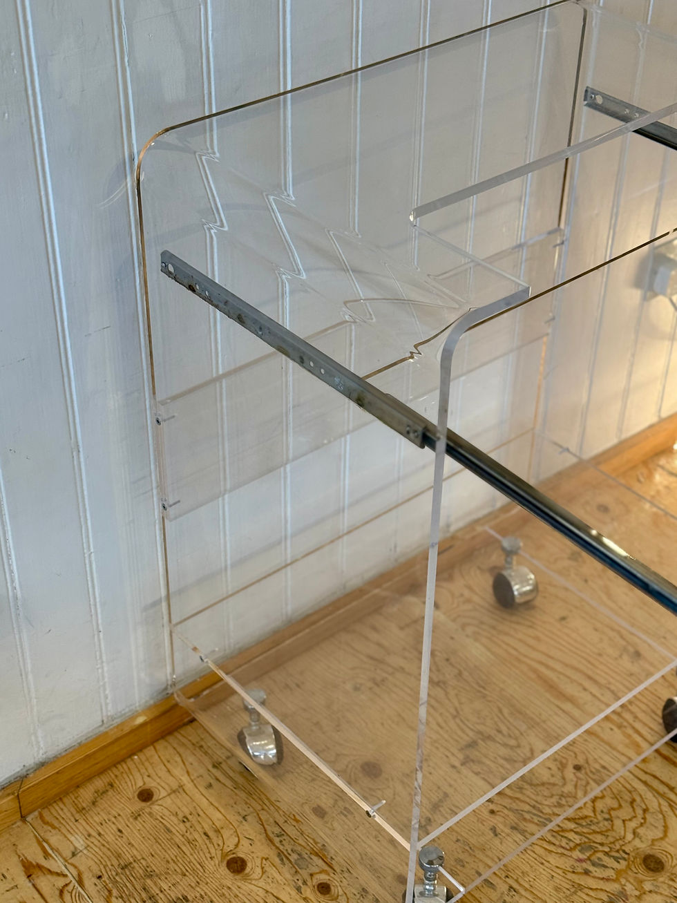 Thumbnail: 1960s Plexiglass Trolley Desk