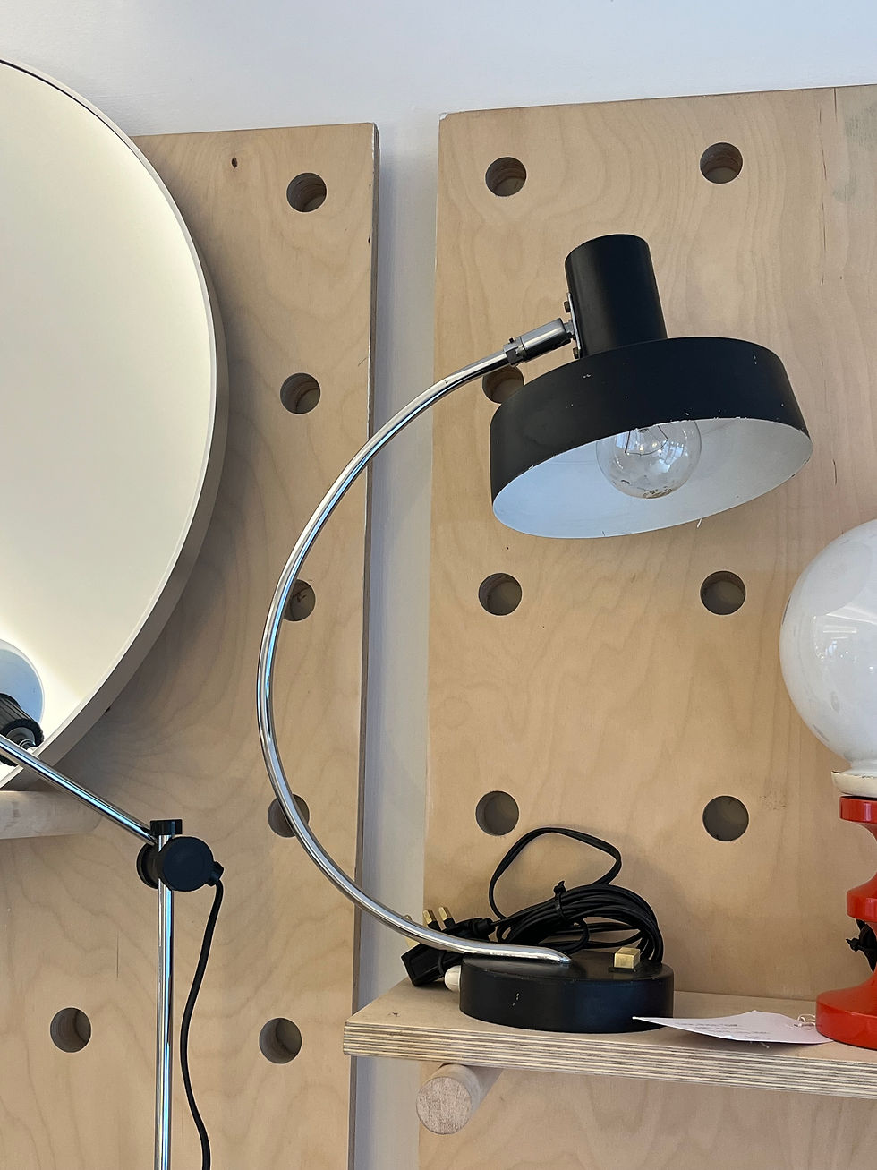 Thumbnail: 1970’s Chrome Desk Lamp