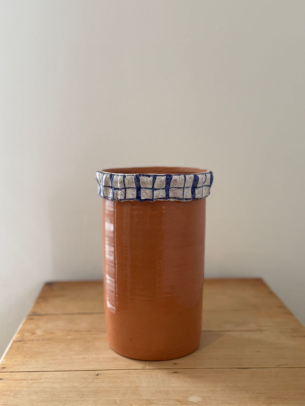 Thumbnail: Portguese Terracotta Utensil Holder