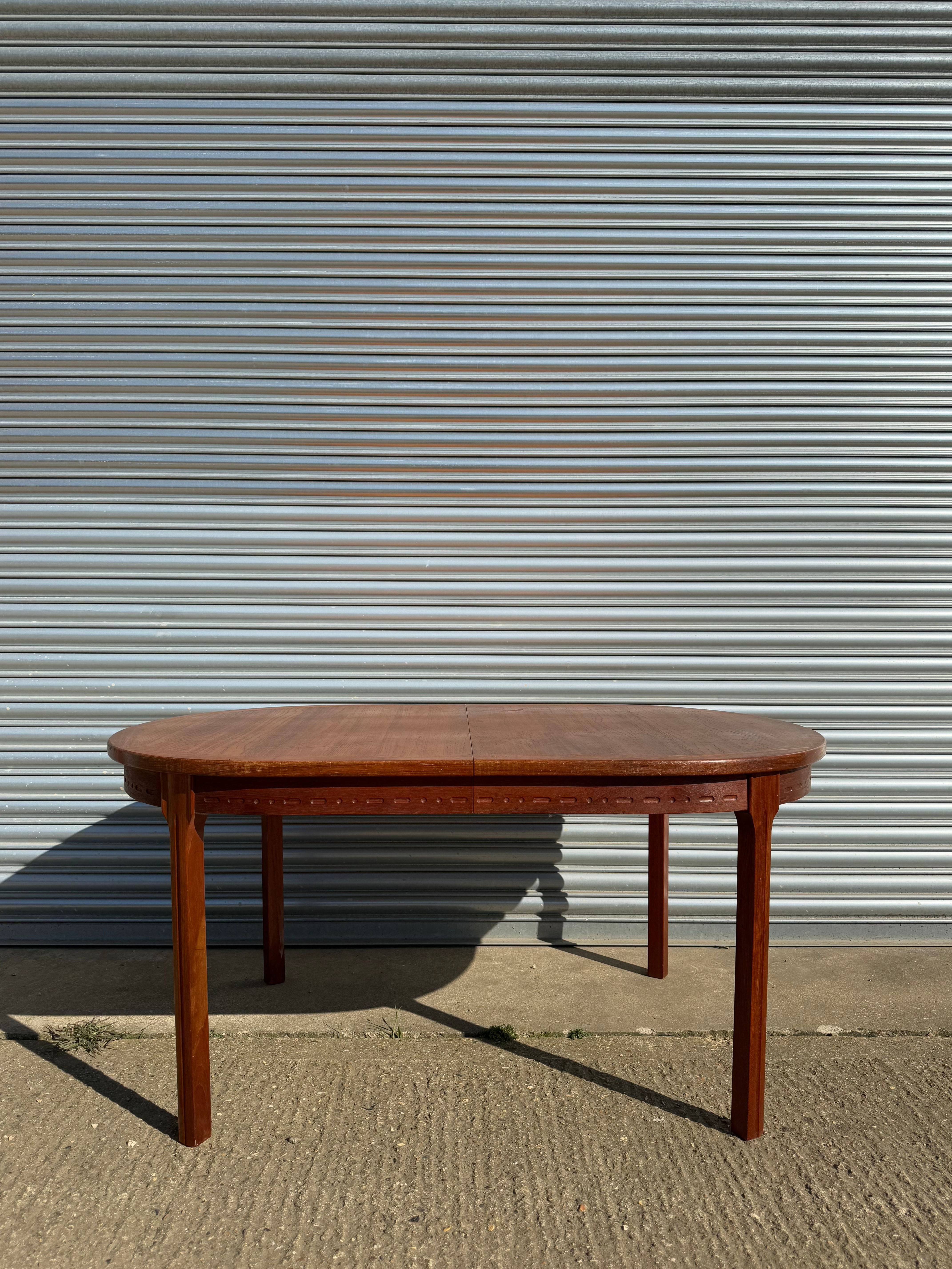 Swedish Rosewood Dining Table by Nils Jonsson for Troeds