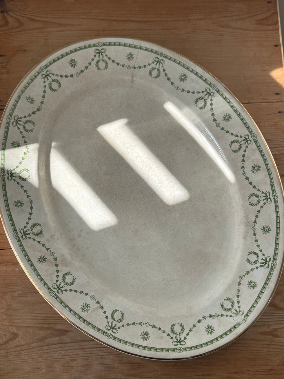 Thumbnail: Antique British Serving Platter