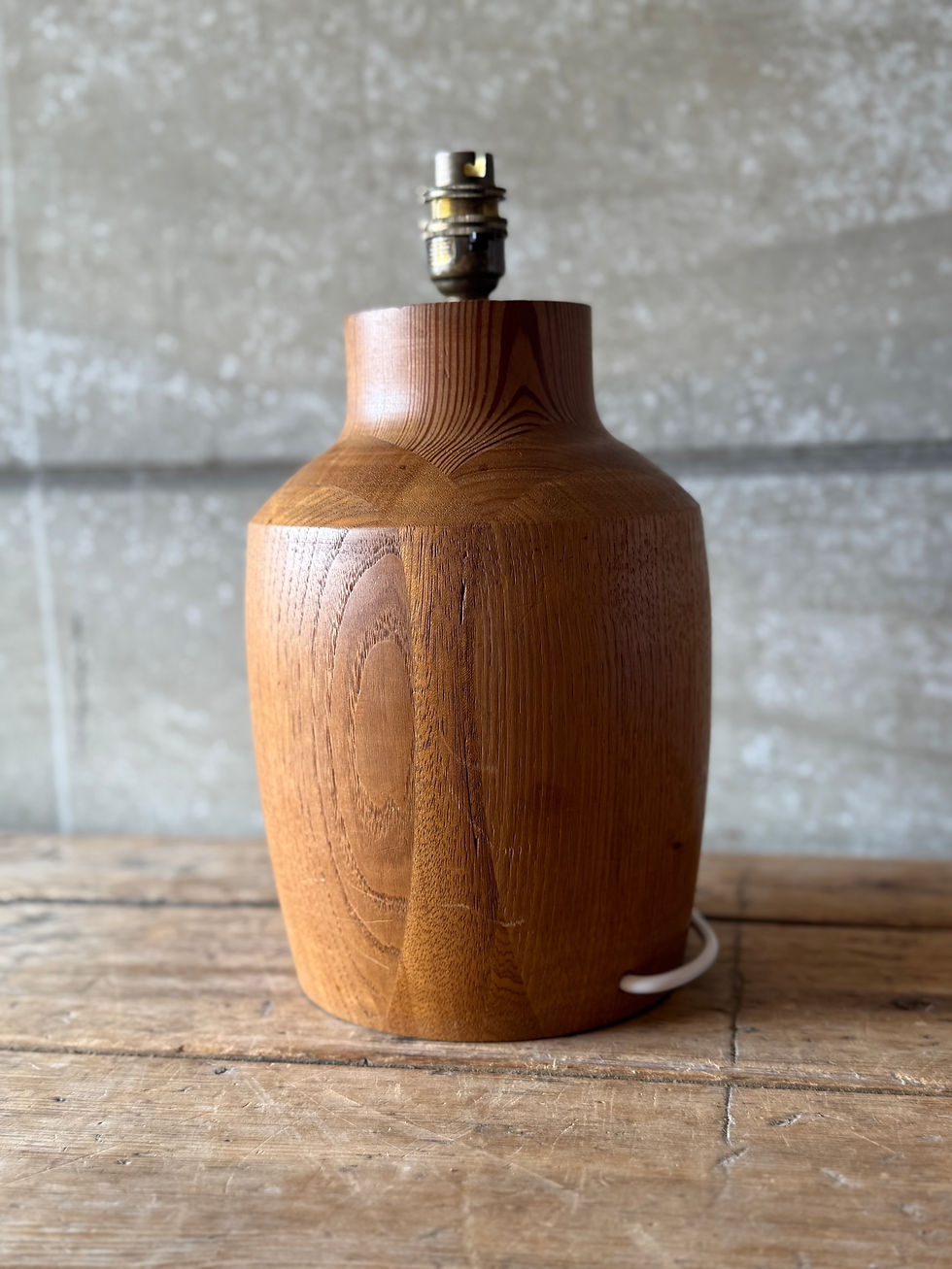 Thumbnail: Mid Century Teak Table Lamp