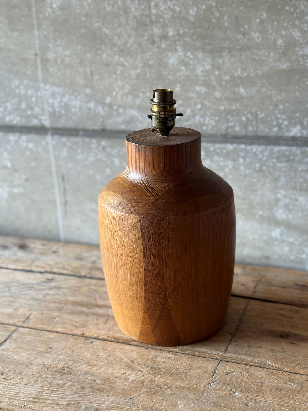Thumbnail: Mid Century Teak Table Lamp
