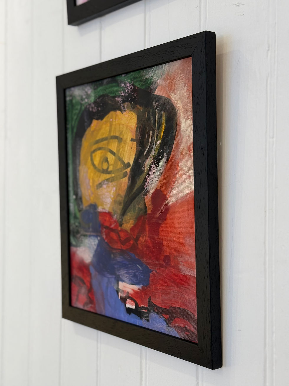 Thumbnail: Framed Abstract Painting by Chris Brick