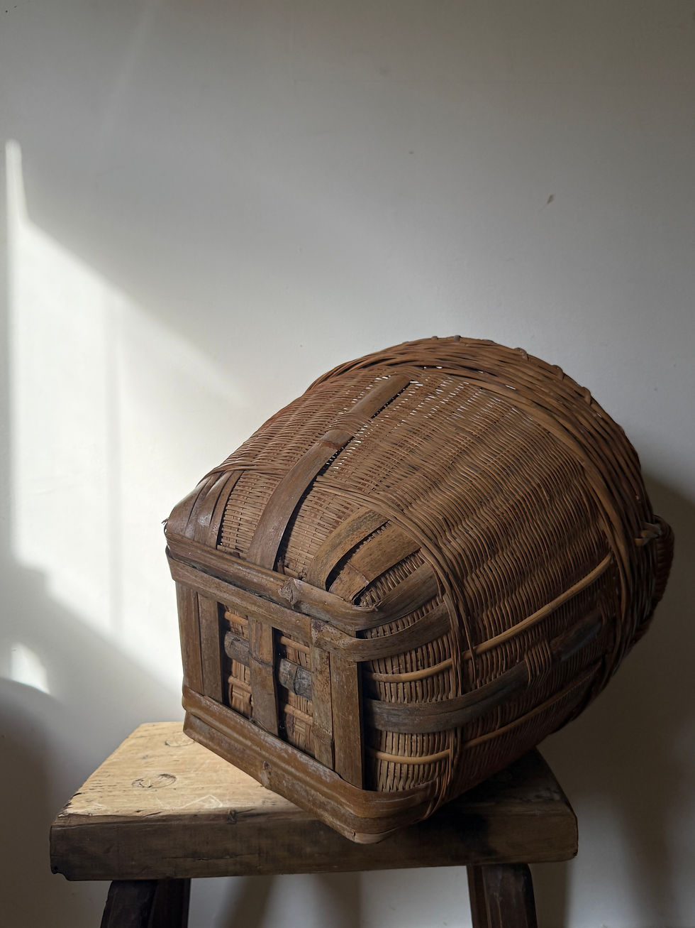 Thumbnail: Chinese Wicker Basket Medium