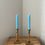 Thumbnail: Antique Brass Candle Holders