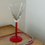 Thumbnail: 1960s Red Glass Tray