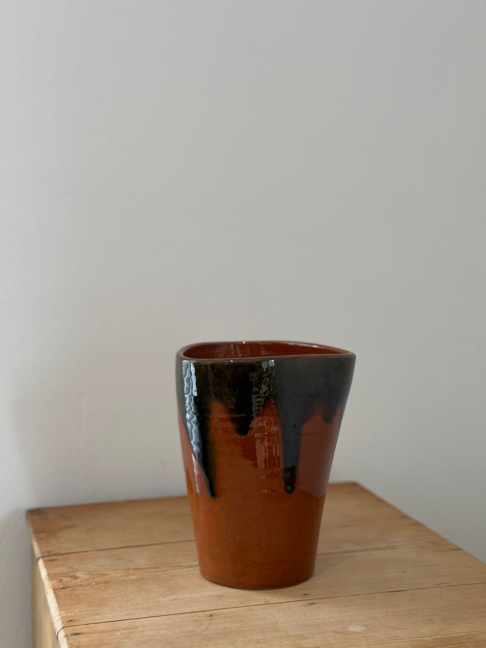 Thumbnail: Italian Drip Glaze Vase