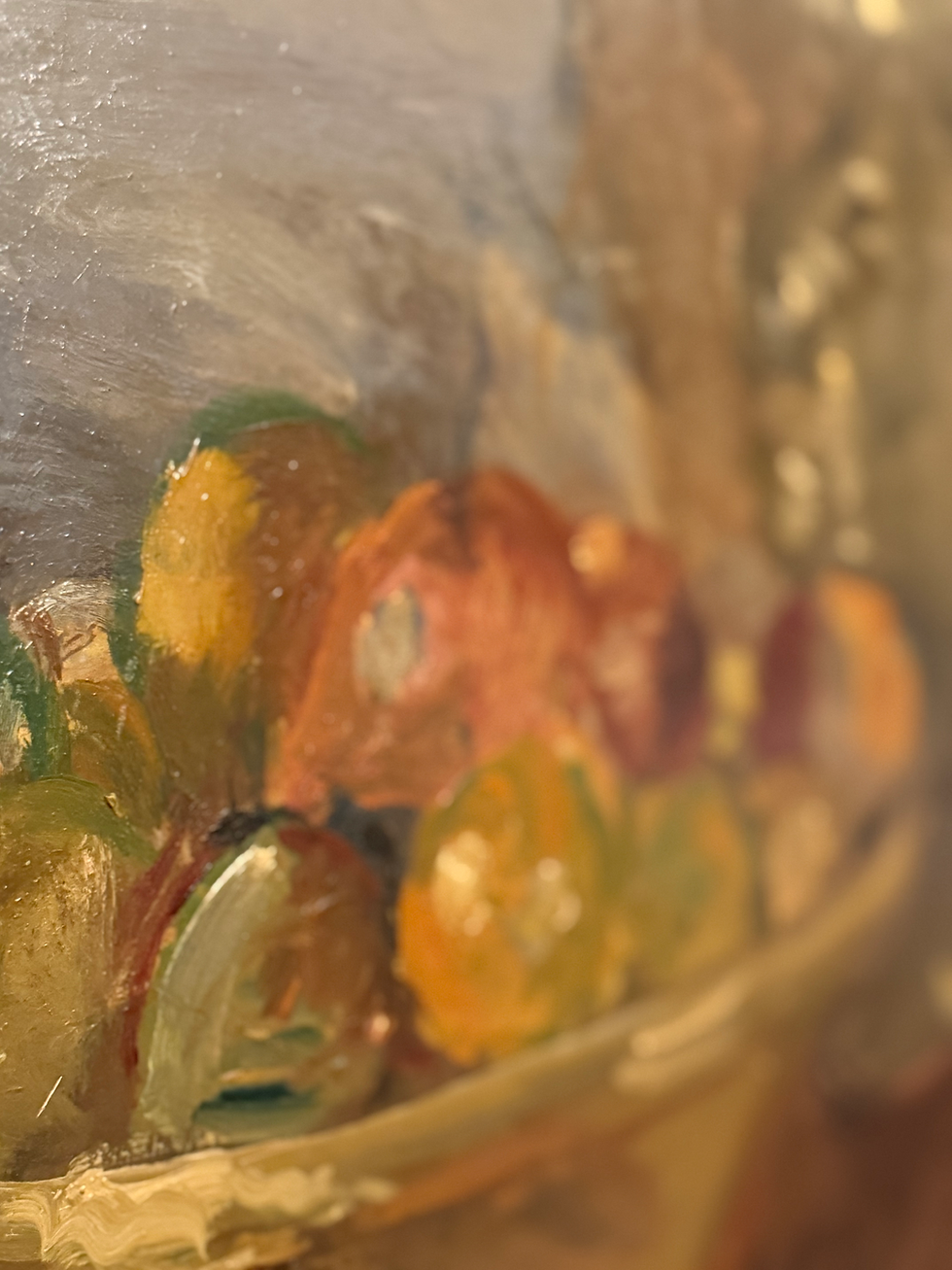 Thumbnail: Antique Danish Still Life Oil Painting by Mogens Vantore